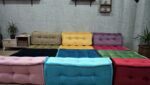 Colorful Pit Couch Sectional, Foldable Floor Cushion Bed - Image 10