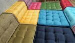 Colorful Pit Couch Sectional, Foldable Floor Cushion Bed - Image 7