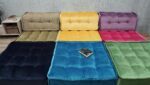 Colorful Pit Couch Sectional, Foldable Floor Cushion Bed - Image 5