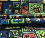 Framed Patchwork Ethnic Patterned Fabric - Image 7