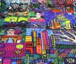 Frida-1 Patterned Curtain and Sofa Fabric - Image 3