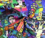 Frida-1 Patterned Curtain and Sofa Fabric - Image 4