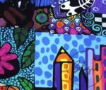 Frida-1 Patterned Curtain and Sofa Fabric - Image 5