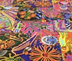 Frida-2 Patterned Curtain and Sofa Fabric - Image 3