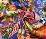 Frida-2 Patterned Curtain and Sofa Fabric - Image 8