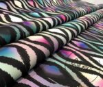 Fuchsia Blue Baklava Ikat Fabric - Image 7