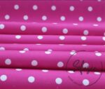Fuchsia Fabric with White Polka Dots - Image 7