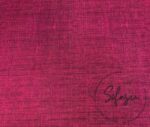 Fuchsia Linen Look Fabric - Image 3