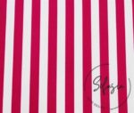 Fuchsia Pinstripe Fabric - Image 6