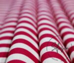 Fuchsia Pinstripe Fabric - Image 7