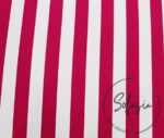 Fuchsia Thick Striped Fabric - Image 5