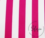 Fuchsia Thick Striped Fabric - Image 6
