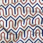 Geometric Line Pattern Fabric