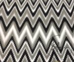 Gray Black Transitional Zigzag Fabric - Image 3