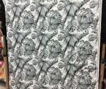 Gray Camel Sole Patterned Fabric, Drapery and Sofa Fabric - Image 3
