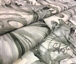 Gray Camel Sole Patterned Fabric, Drapery and Sofa Fabric - Image 7
