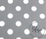 Gray Fabric with White Large Polka Dots (Curtain and Sofa Fabrics) - Image 5