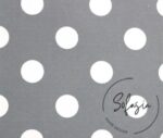 Gray Fabric with White Large Polka Dots (Curtain and Sofa Fabrics) - Image 6
