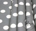 Gray Fabric with White Large Polka Dots (Curtain and Sofa Fabrics) - Image 8