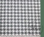 Gray Small Houndstooth Patterned Fabric - Image 4