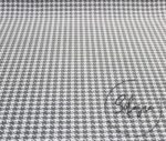 Gray Small Houndstooth Patterned Fabric - Image 5