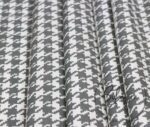 Gray Small Houndstooth Patterned Fabric - Image 6