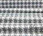 Gray Small Houndstooth Patterned Fabric - Image 7