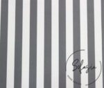 Gray Striped Background Curtain Fabric - Image 4