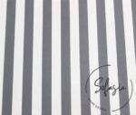 Gray Striped Background Curtain Fabric - Image 5