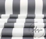 Gray Thick Striped Fabric, Sofa and Curtain Fabric - Image 6