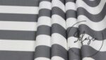 Gray Thick Striped Fabric, Sofa and Curtain Fabric - Image 7