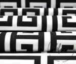 Greek Key Patterned Sofa and Curtain Fabric - Image 5