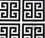 Greek Key Patterned Sofa and Curtain Fabric - Image 7
