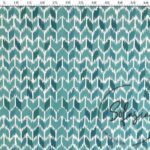 Green Ikat Pattern Curtain and Sofa Fabric