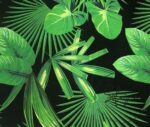Green Leaf Amazon Pattern Fabric - Image 3