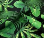 Green Leaf Amazon Pattern Fabric - Image 4