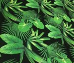 Green Leaf Amazon Pattern Fabric - Image 8