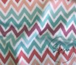 Green Zigzag Pattern Cover Fabric - Image 3