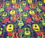 Guitar Patterned Drapery and Sofa Fabric - Image 4