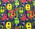 Guitar Patterned Drapery and Sofa Fabric - Image 5