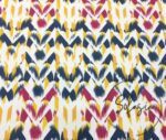 Heart Ikat Fabric - Image 4