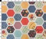 Honeycomb Patchwork Patterned Fabric - Image 4