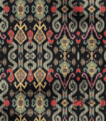 Ikat Patterned Sofa Fabric - Image 4