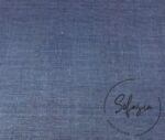 Indigo Linen Look Fabric - Image 3