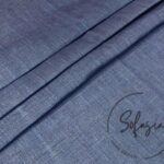 Indigo Linen Look Fabric