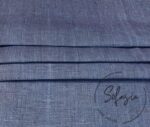 Indigo Linen Look Fabric - Image 4
