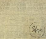 Ivory Linen Look Fabric - Image 3