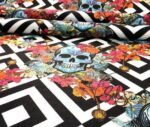 Ivy Skull Patterned Fabric - Image 9