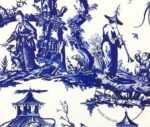 Japanese Tile Patterned Sofa and Curtain Fabric - Image 3