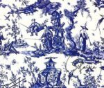 Japanese Tile Patterned Sofa and Curtain Fabric
